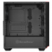 SilverStone PM02B-G Primera ATX Black Tower Case with Window